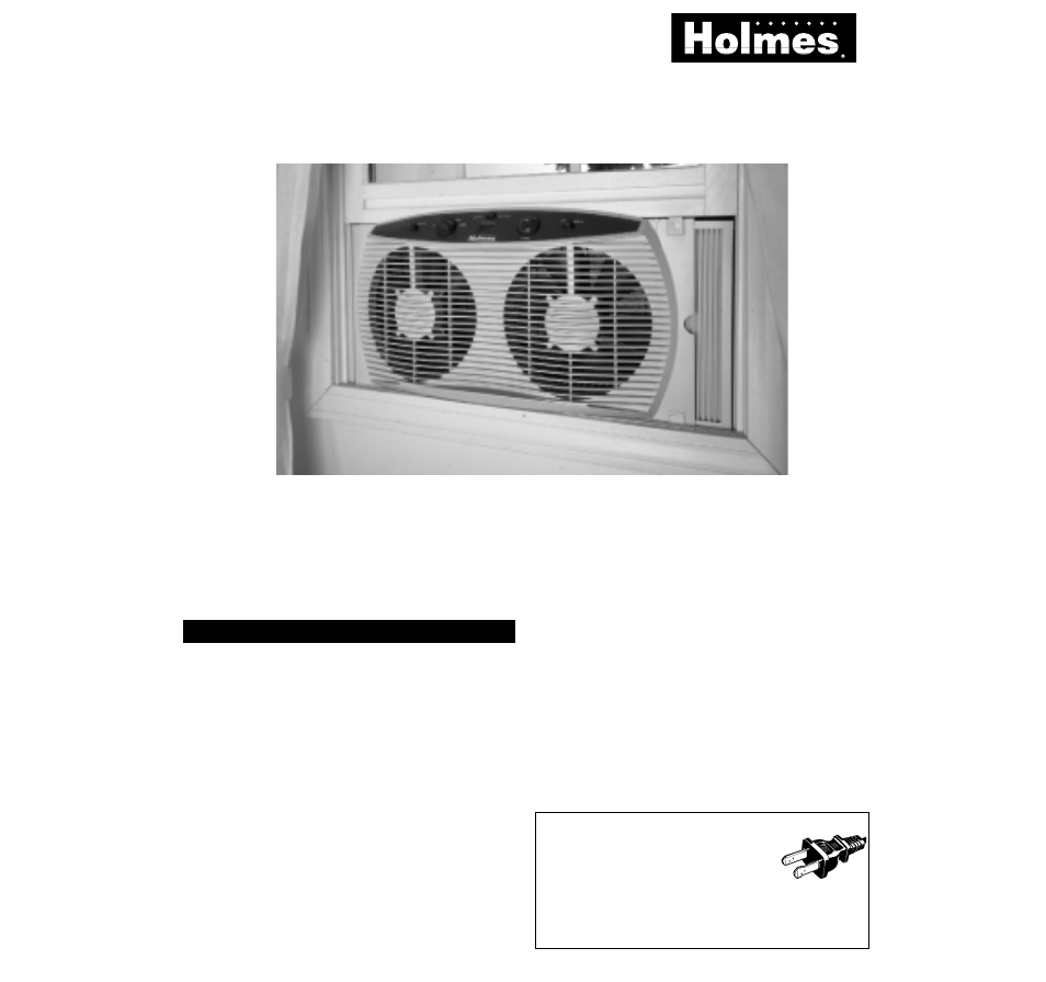 Holmes HAWF 2095 User Manual | 4 pages