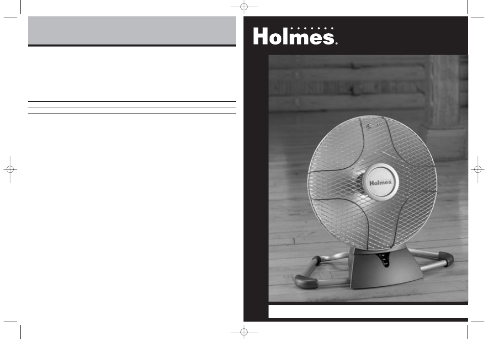 Holmes HRH848 User Manual | 2 pages