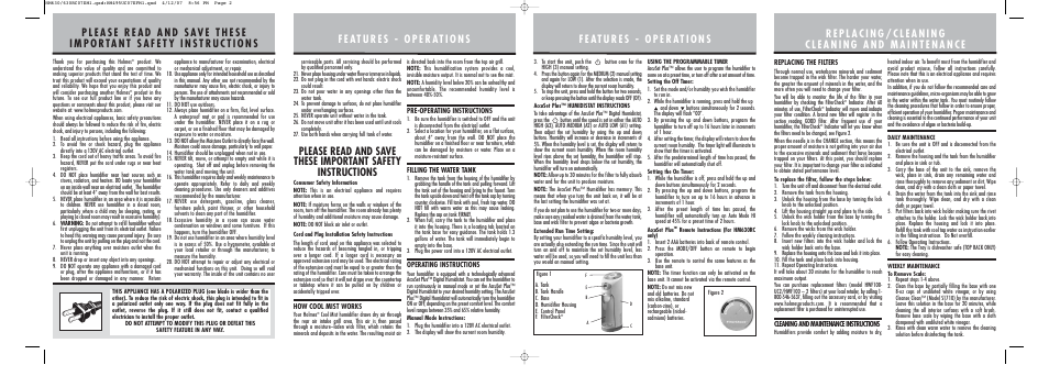 Holmes HM630 User Manual | Page 2 / 2