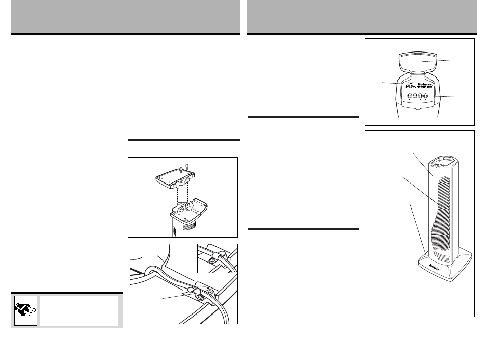 Holmes HT30 User Manual | Page 2 / 4