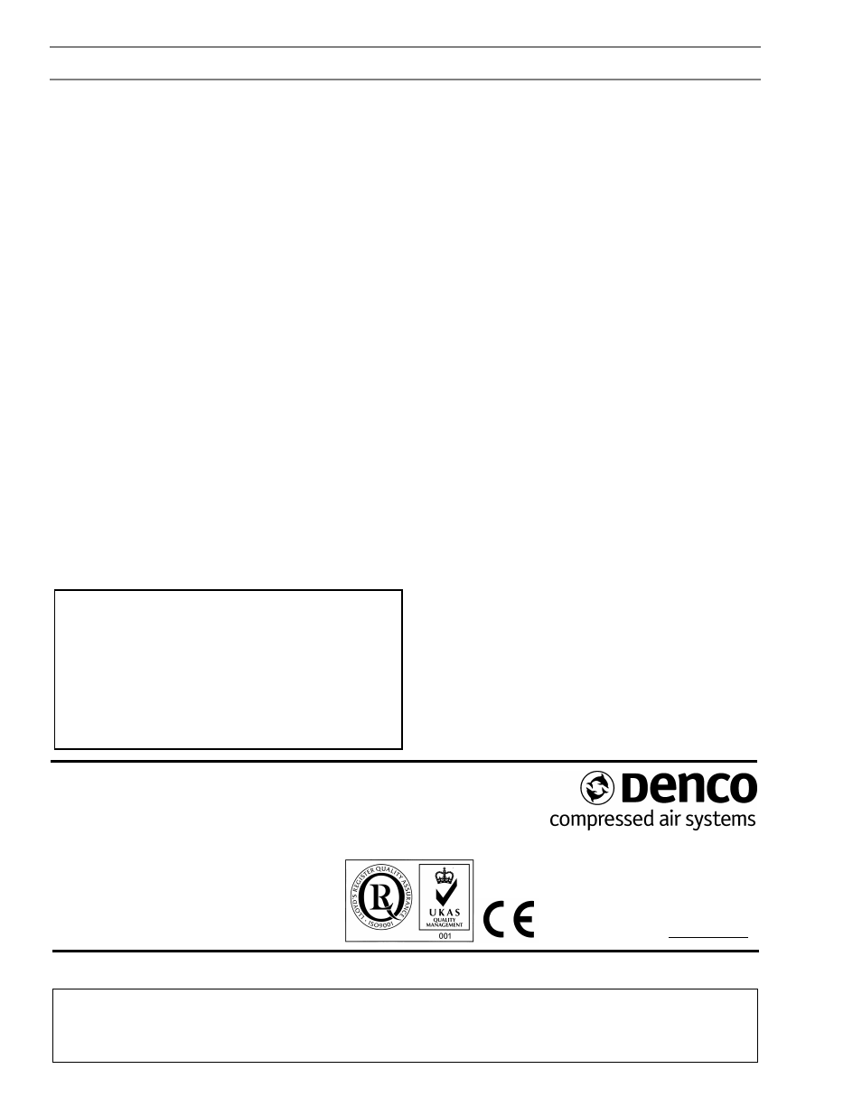 Denco limited - general information | HUGFEN C31-2 User Manual | Page 32 / 32
