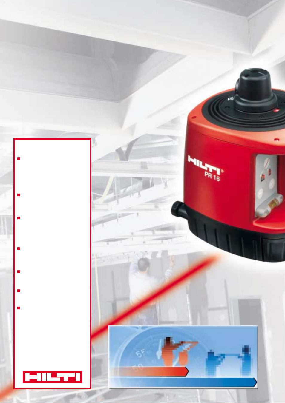 Simply practical, Efficiency counts | Hilti PR 16 User Manual | Page 2 / 6