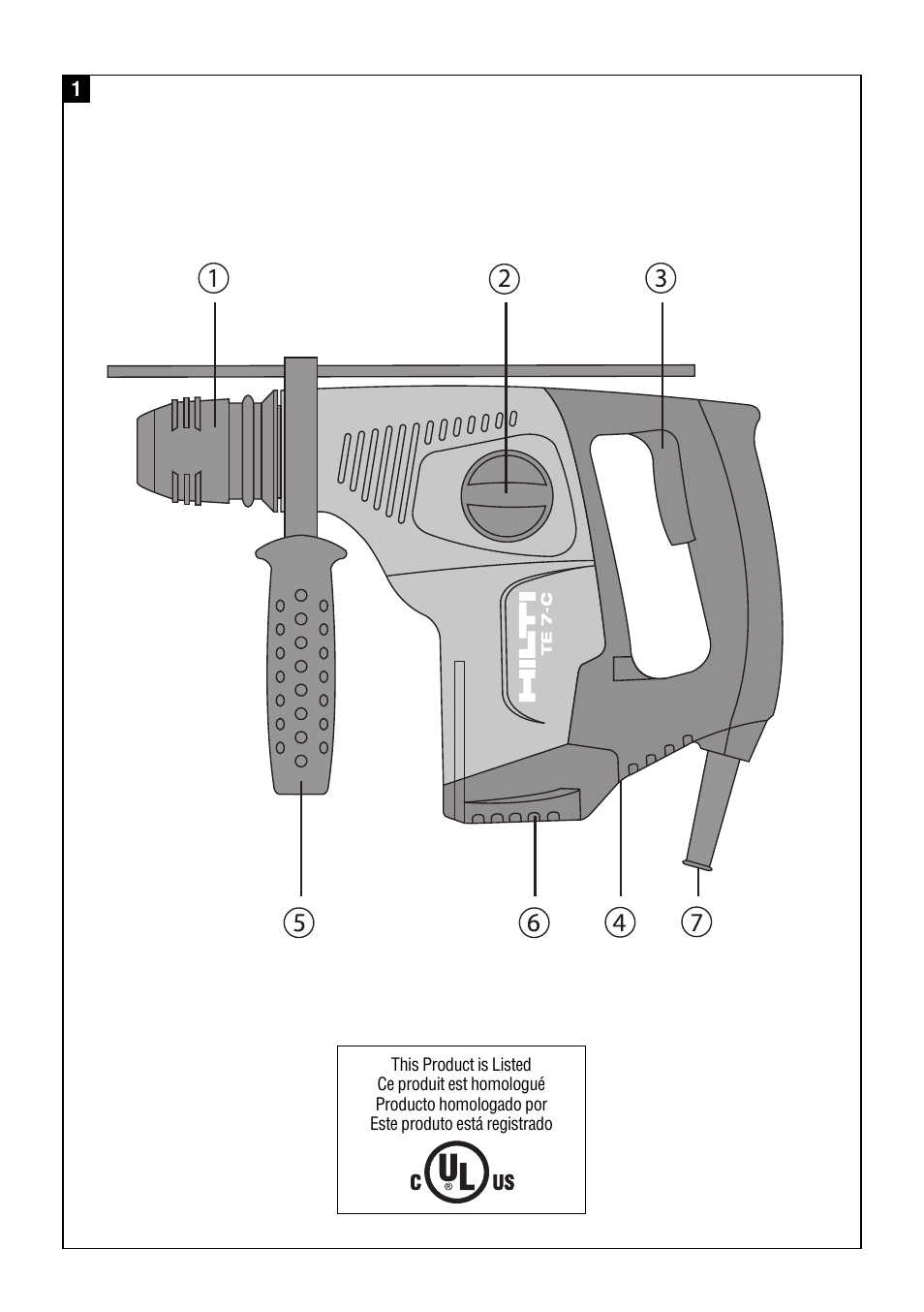 Hilti TE 7-C User Manual | Page 2 / 16