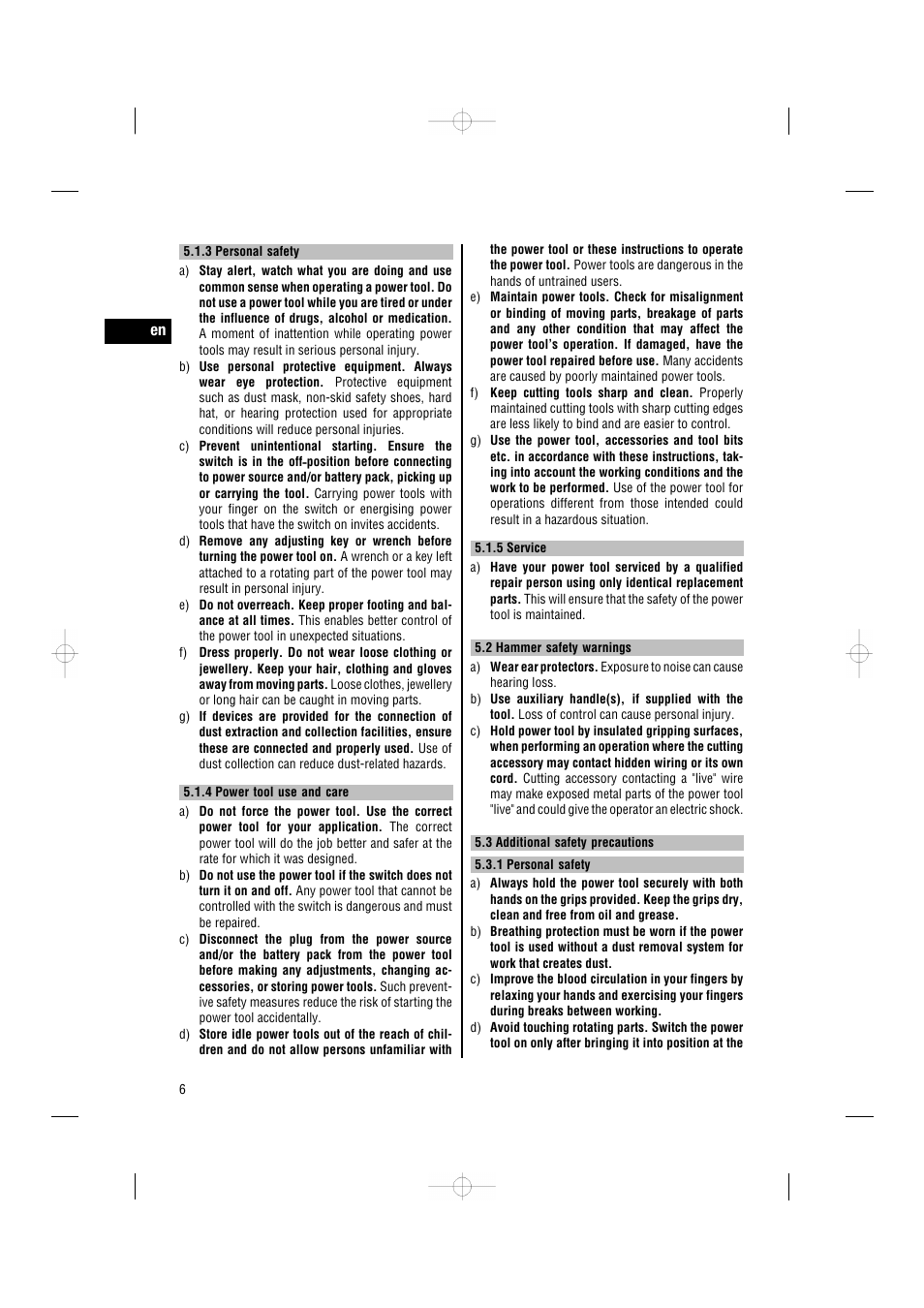 Hilti TE 7-C User Manual | Page 9 / 16