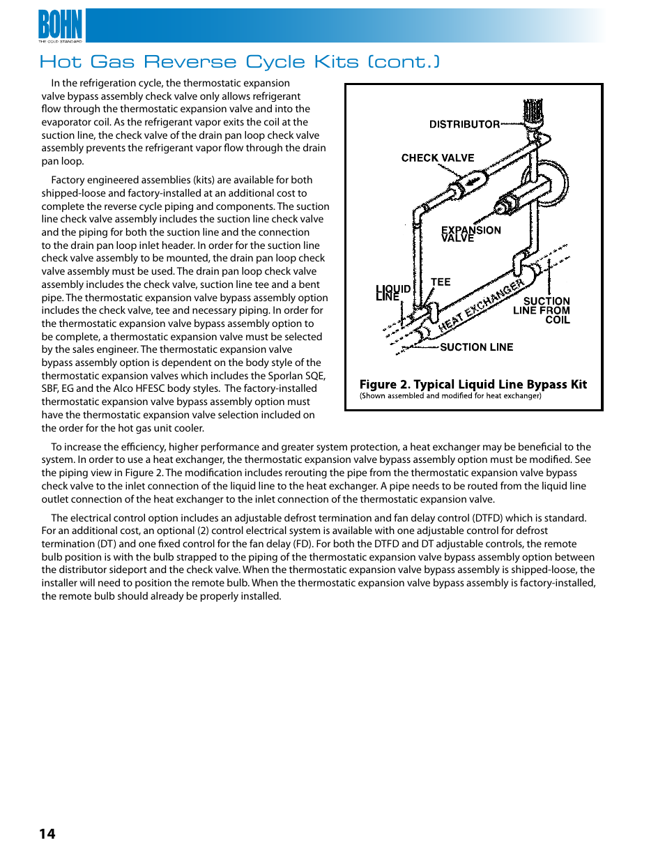 Hot gas reverse cycle kits (cont.) | Heatcraft Refrigeration Products BN-LOPTB User Manual | Page 14 / 20