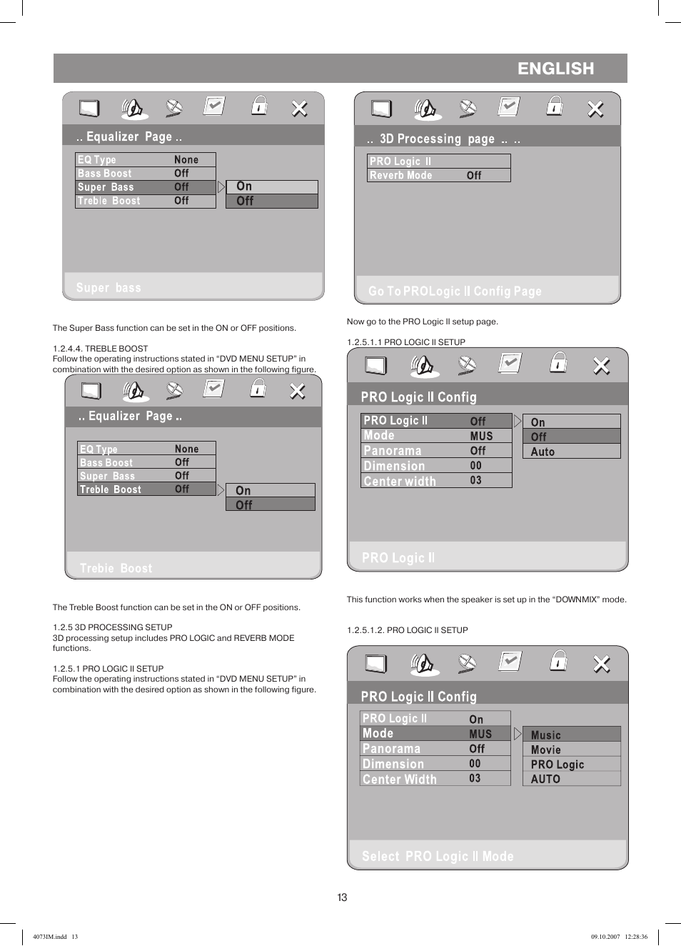 English | Vitek VT-4073 SR User Manual | Page 13 / 92