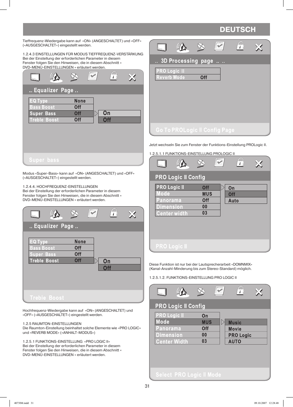 Deutsch | Vitek VT-4073 SR User Manual | Page 31 / 92