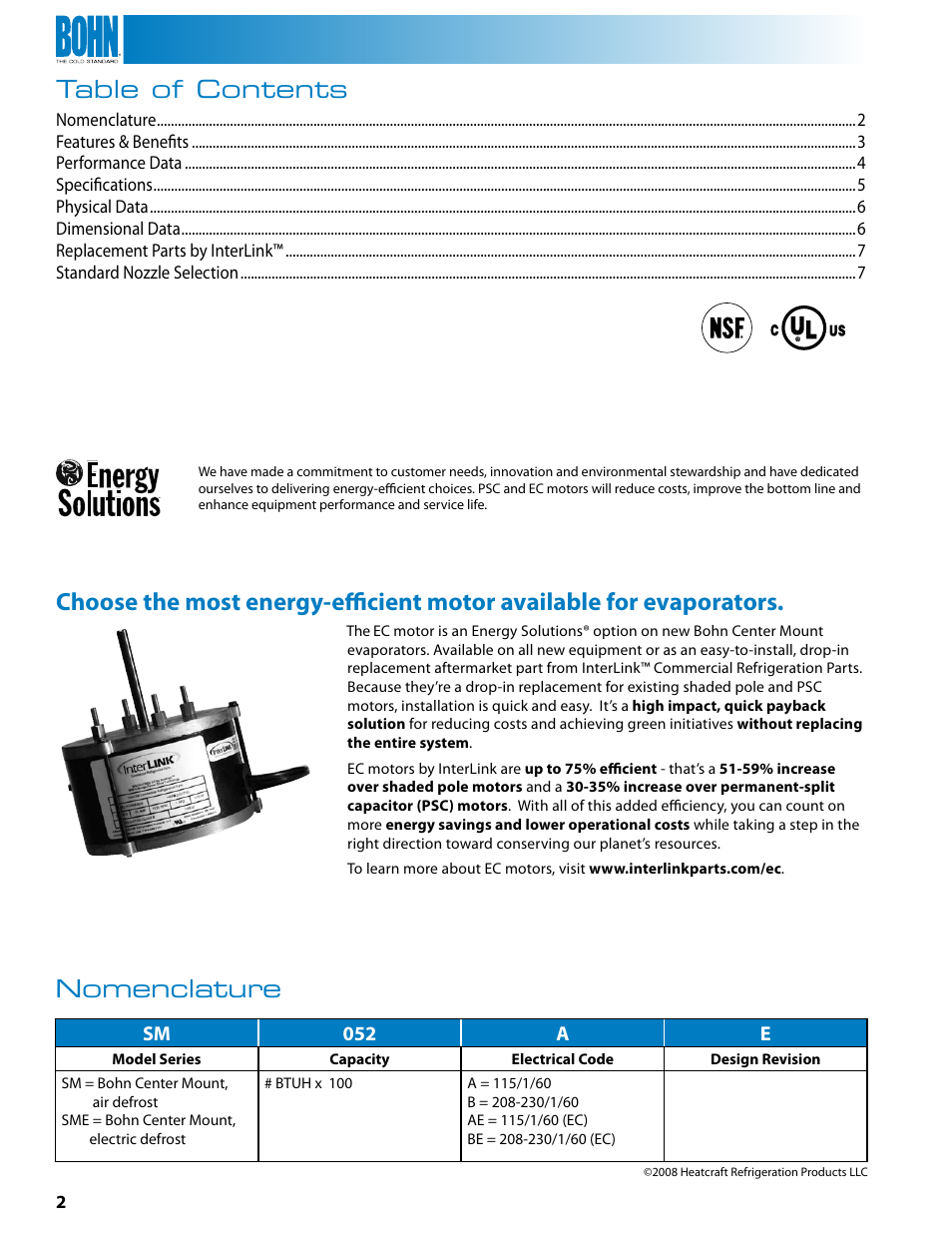Heatcraft Refrigeration Products BN-CMTB User Manual | Page 2 / 8
