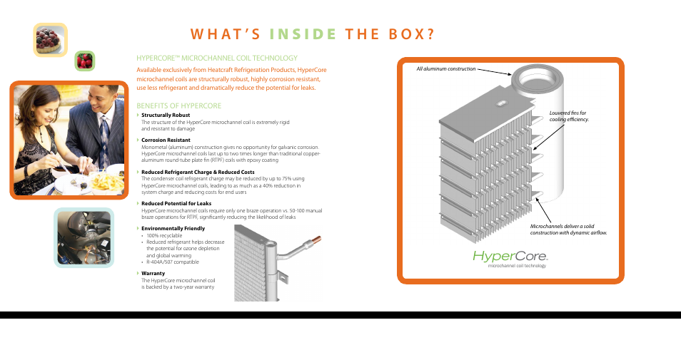 Hyper, Core | Heatcraft Refrigeration Products HYPERCORE H-HTSSB-1208 User Manual | Page 3 / 6