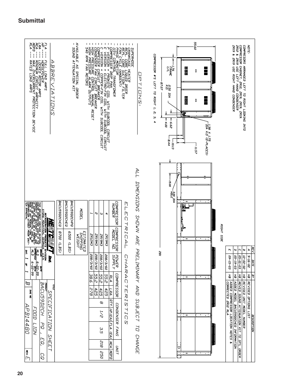 Heatcraft Refrigeration Products H-IM-FL1A User Manual | Page 20 / 24