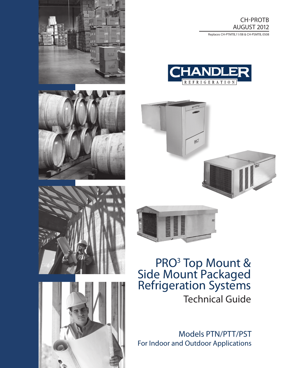 Heatcraft Refrigeration Products CHANDLER PTN User Manual | 12 pages