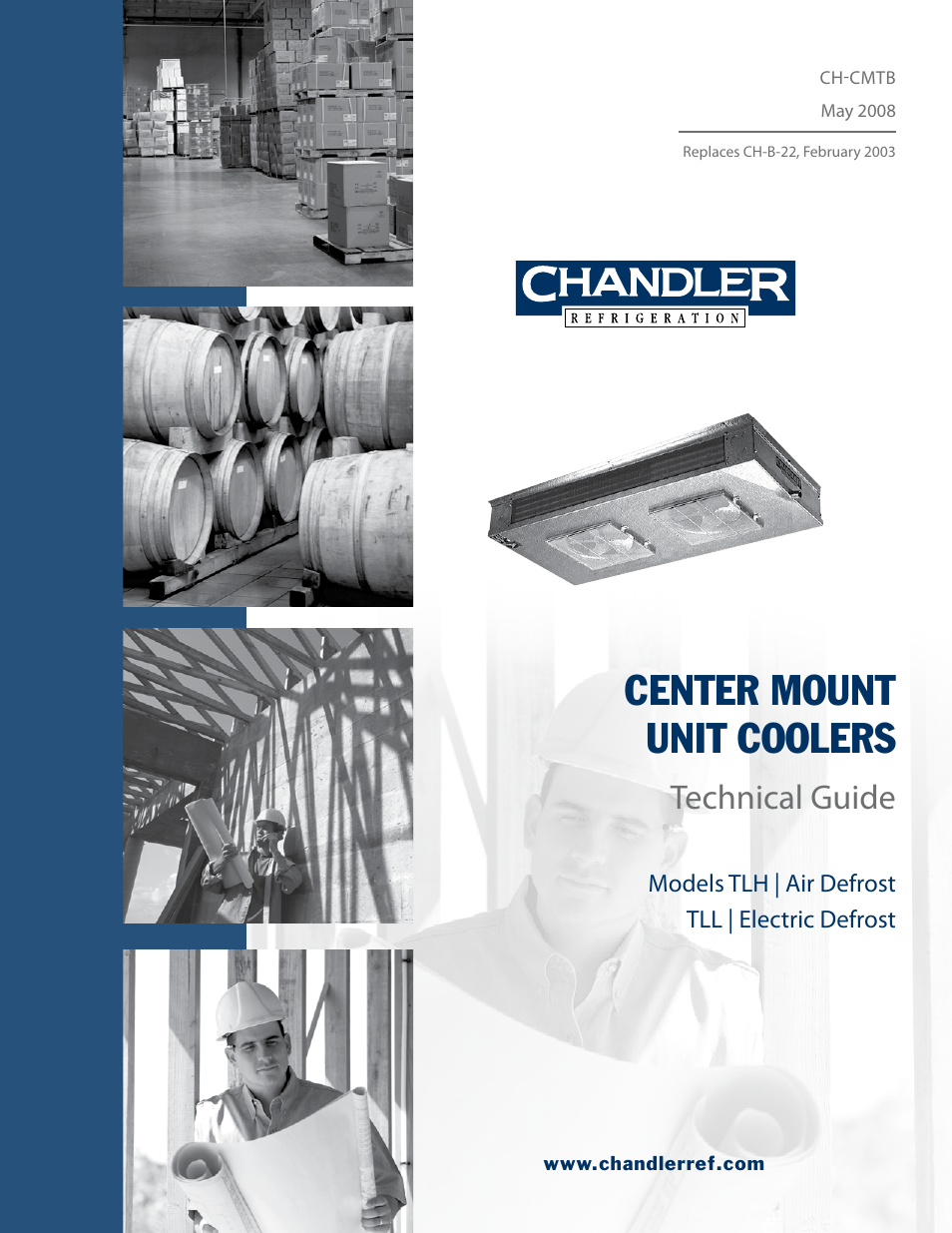 Heatcraft Refrigeration Products Air Defrost TLH User Manual | 8 pages