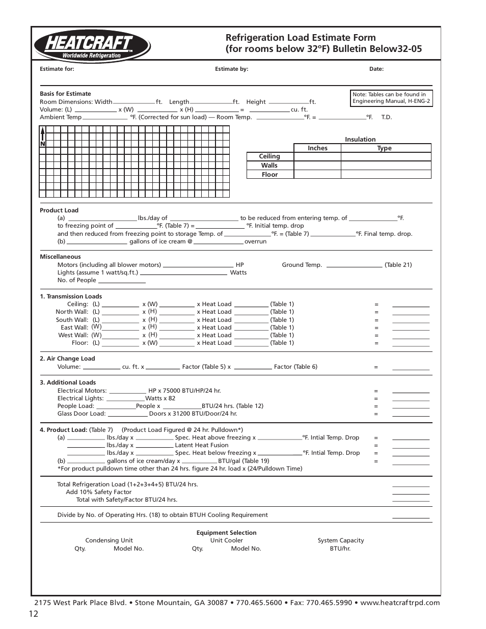 Heatcraft Refrigeration Products H-ENGM0408 User Manual | Page 12 / 44