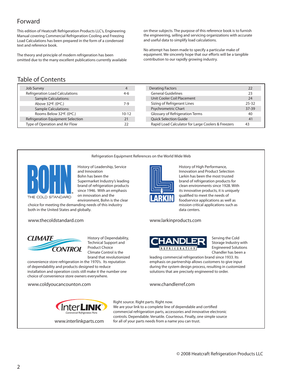 Heatcraft Refrigeration Products H-ENGM0408 User Manual | Page 2 / 44