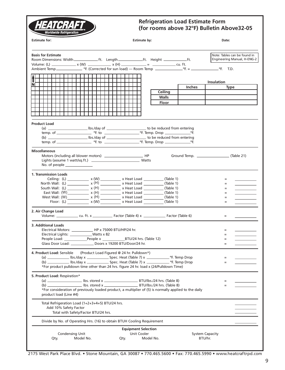 Heatcraft Refrigeration Products H-ENGM0408 User Manual | Page 9 / 44