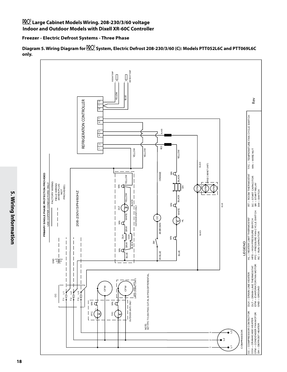 W iring inf orma tion | Heatcraft Refrigeration Products Refrigeration System H-IM-82B User Manual | Page 18 / 20