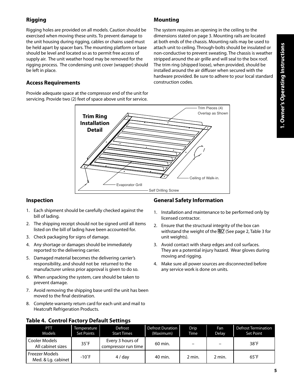 Heatcraft Refrigeration Products Refrigeration System H-IM-82B User Manual | Page 5 / 20