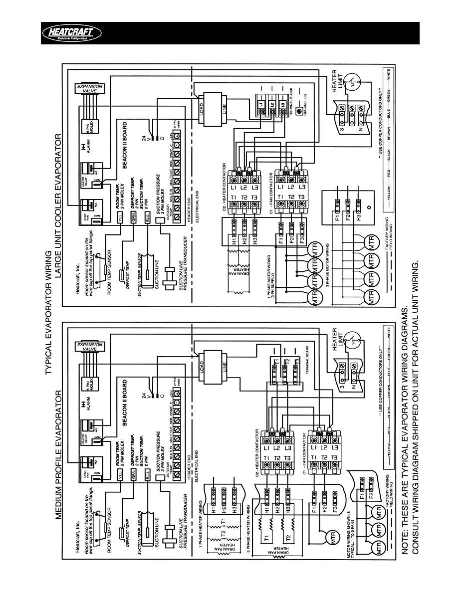 Wiring | Heatcraft Refrigeration Products H-IM-79D User Manual | Page 32 / 36