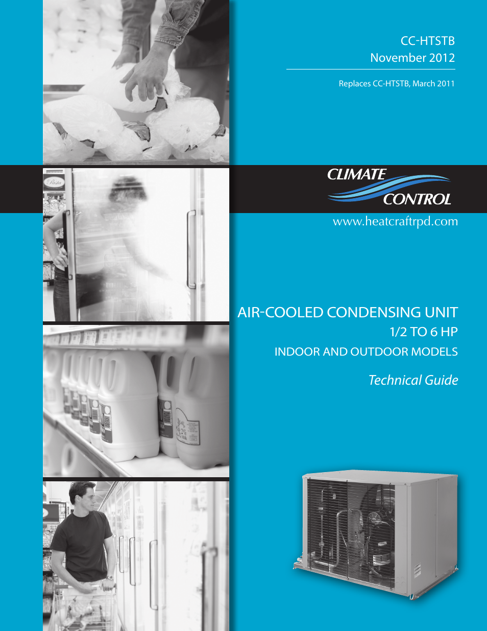 Heatcraft Refrigeration Products CLIMATE CONTROL CC-HTSTB User Manual | 24 pages
