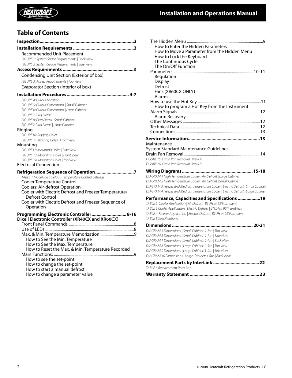 Heatcraft Refrigeration Products PRO3 User Manual | Page 2 / 24