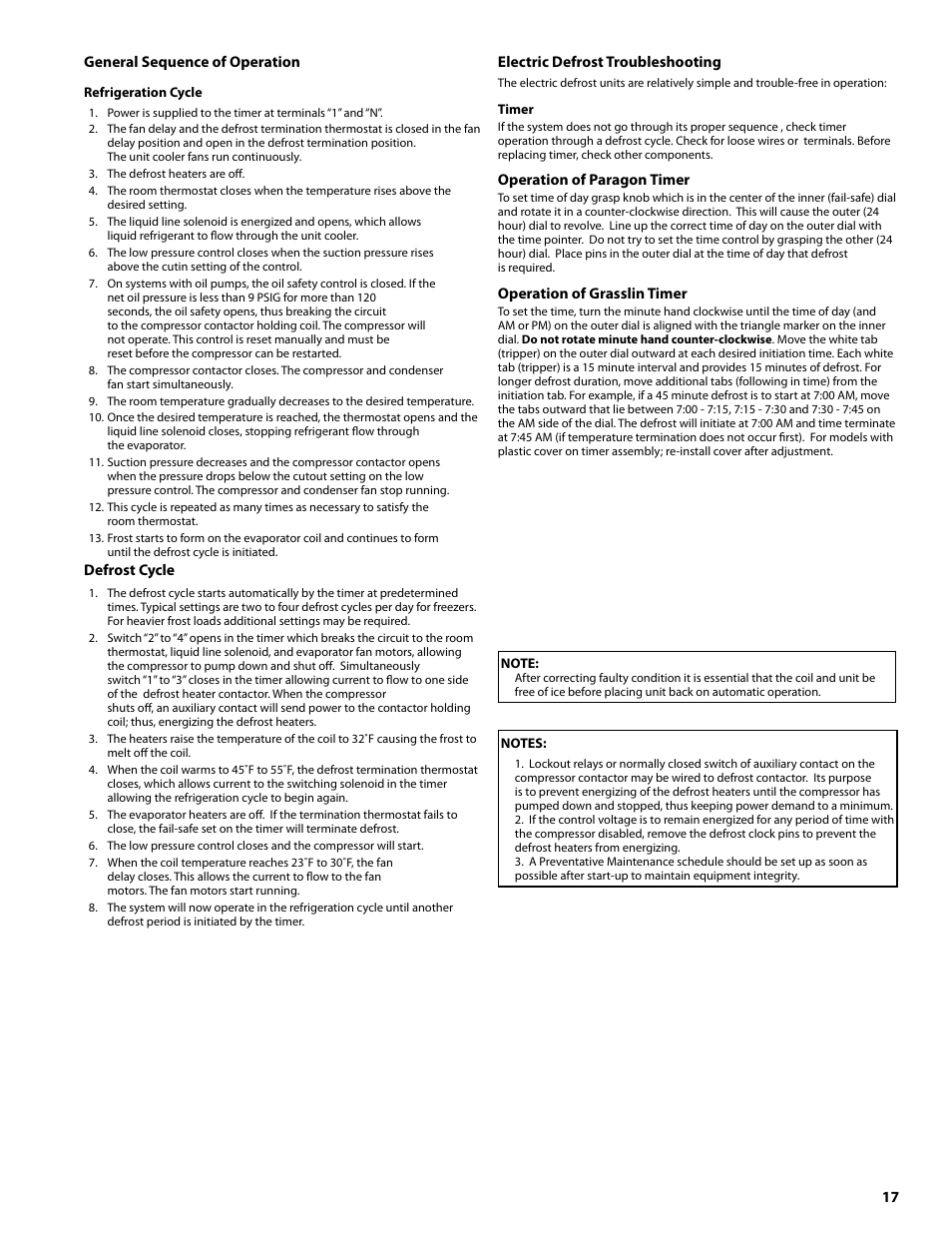 Heatcraft Refrigeration Products Condensing Units H-IM-CU User Manual | Page 17 / 24