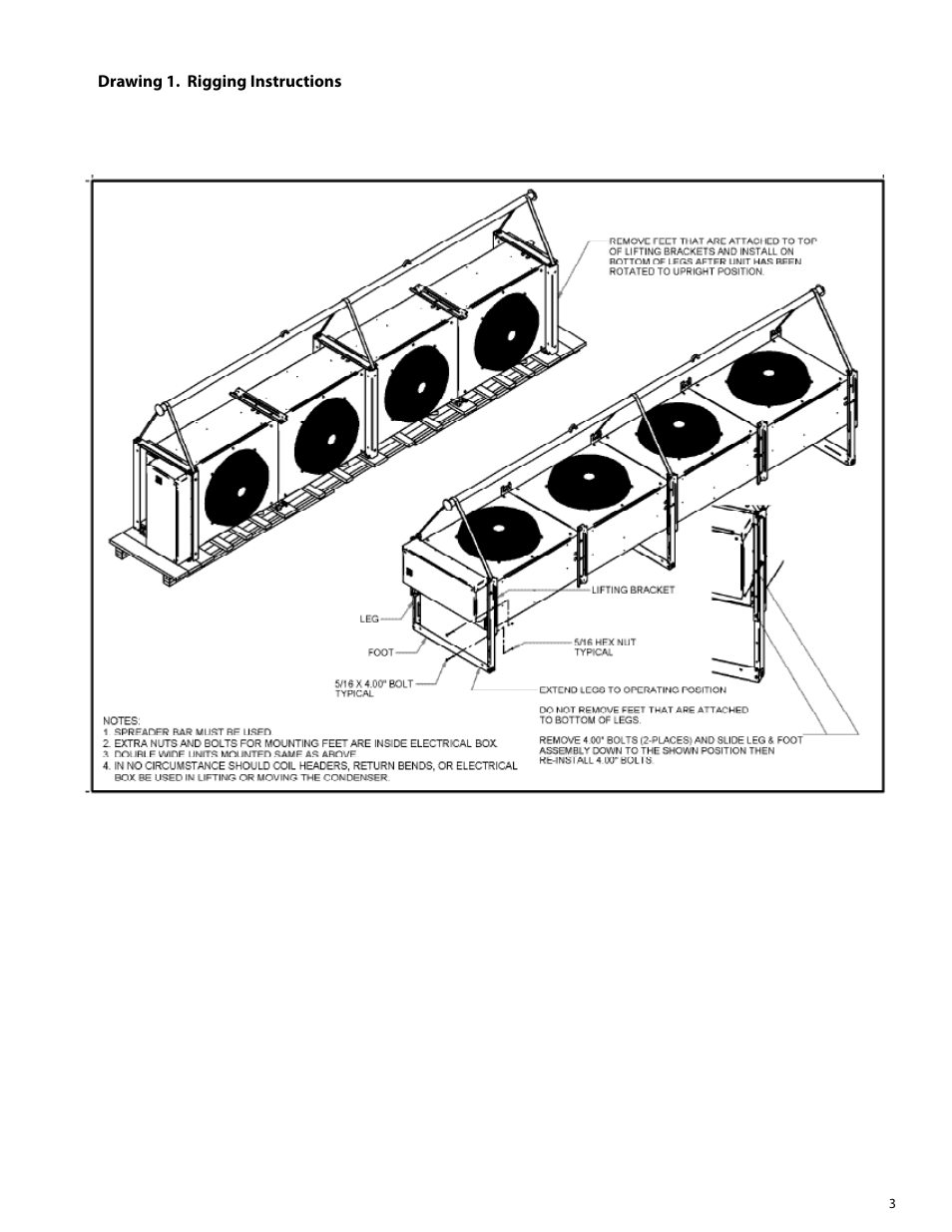 Heatcraft Refrigeration Products Air-Cooled Condensers none User Manual | Page 3 / 20
