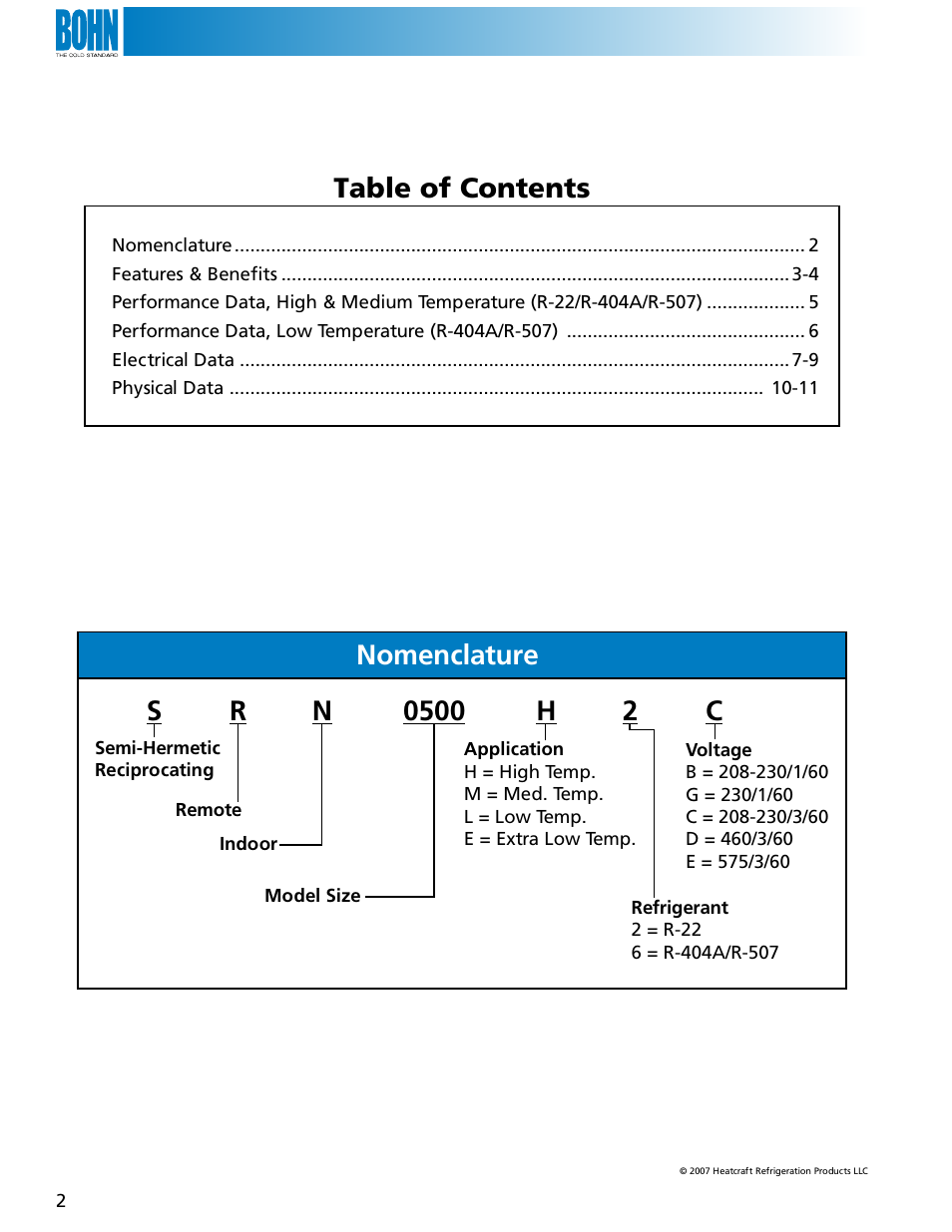 Heatcraft Refrigeration Products SRN User Manual | Page 2 / 12