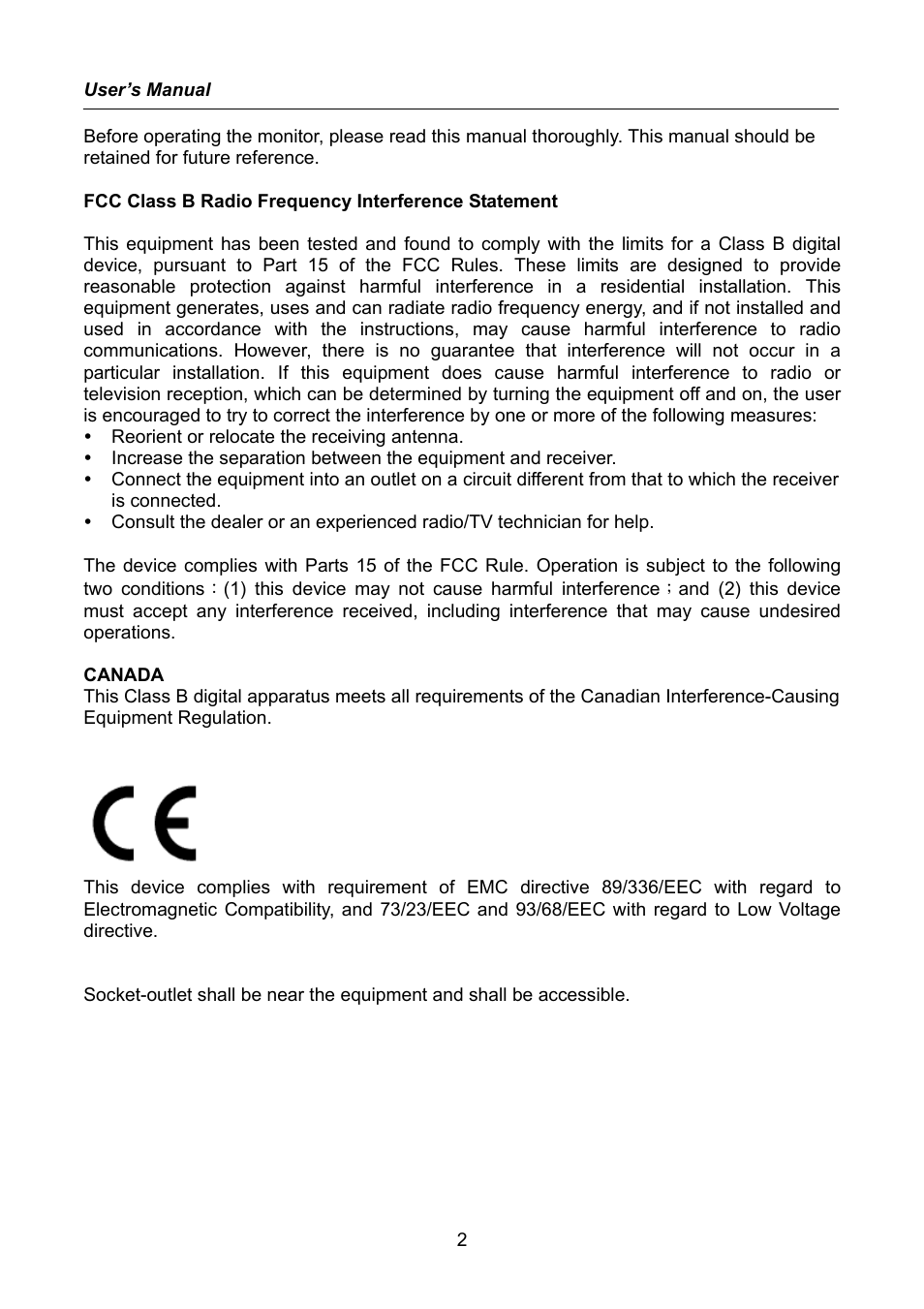 Hanns.G HW223 User Manual | Page 2 / 22