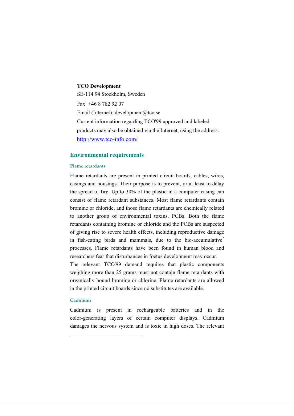 Environmental requirements | Hanns.G JW199D User Manual | Page 4 / 18