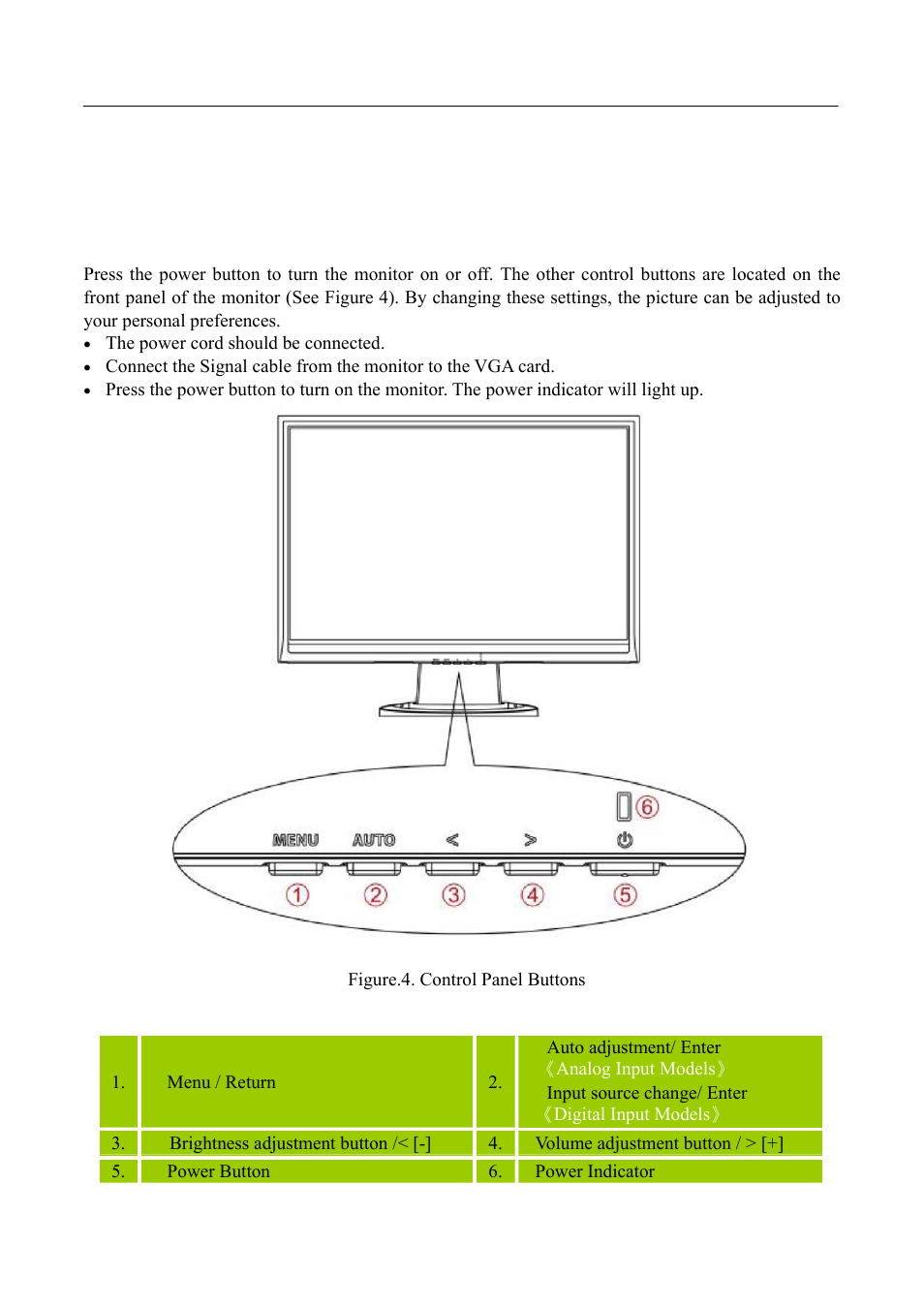 Operating instructions, General instructions | Hanns.G HSG 1041 User Manual | Page 12 / 23