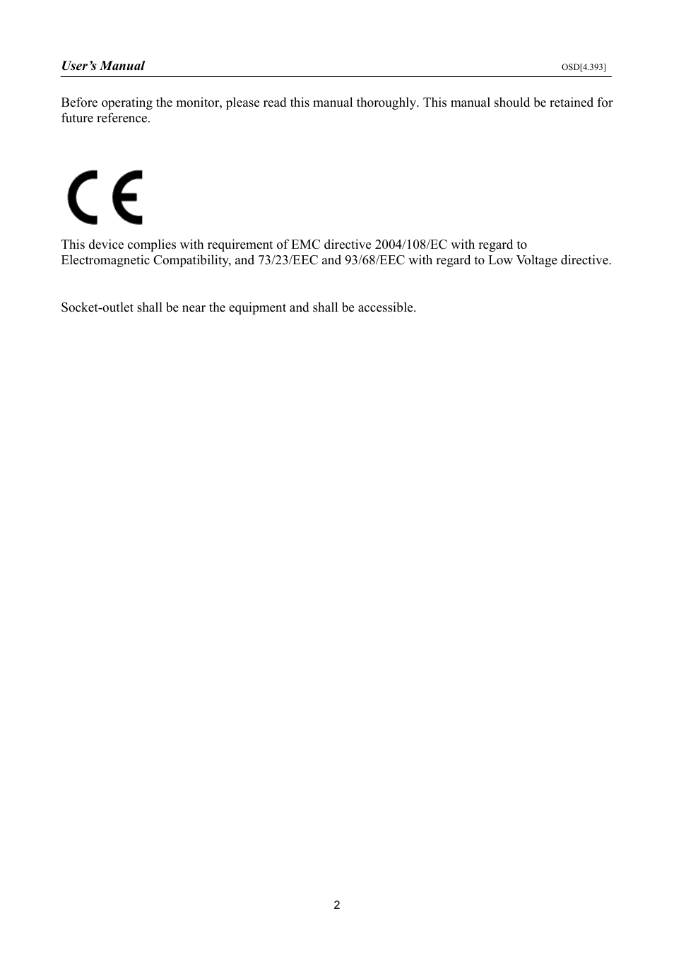Hanns.G HL221 User Manual | Page 2 / 22