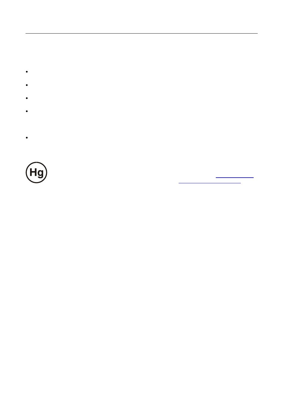 Special notes on lcd monitors, Lamp disposal | Hanns.G HB171 User Manual | Page 6 / 19