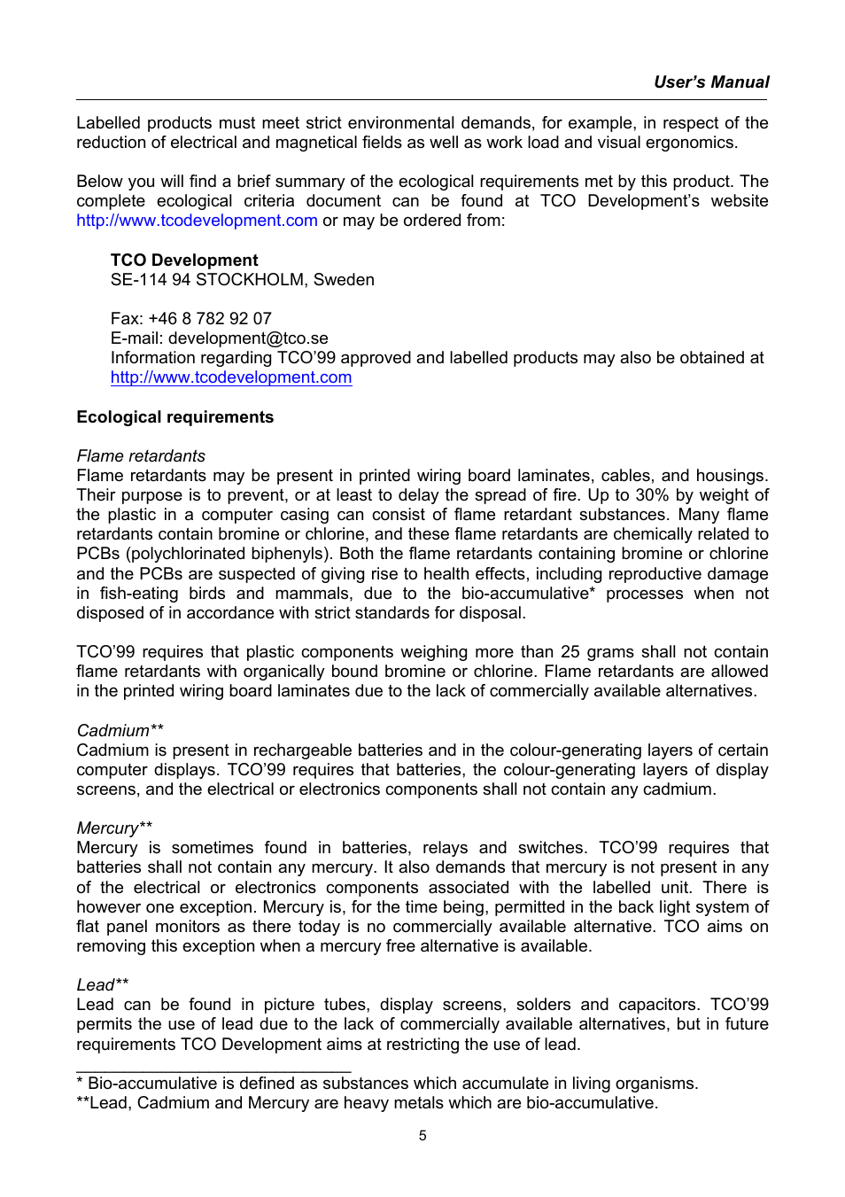 Hanns.G HU171D User Manual | Page 5 / 23