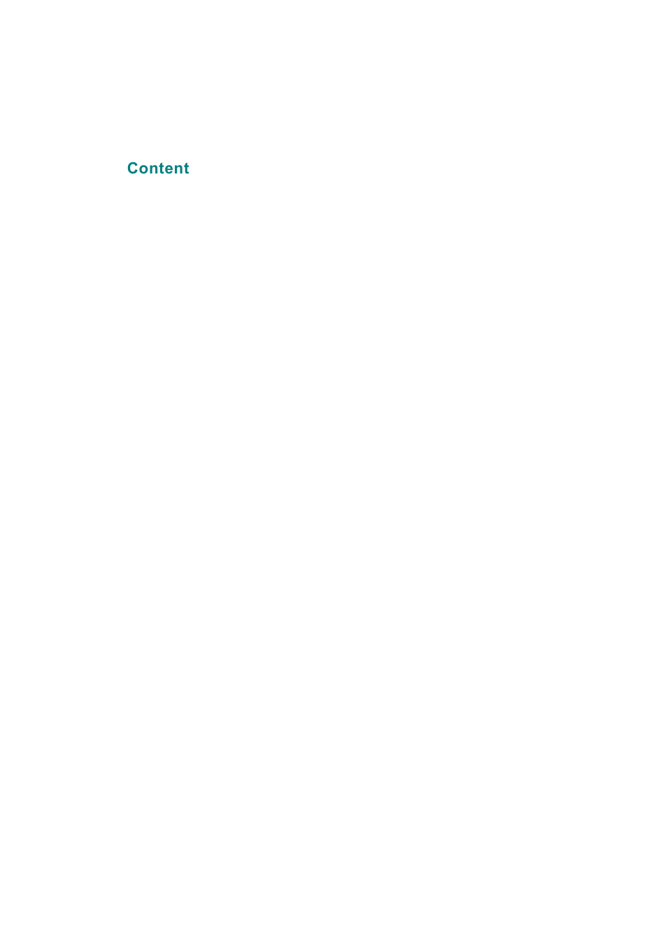 Content | Hanns.G JG171A User Manual | Page 6 / 16