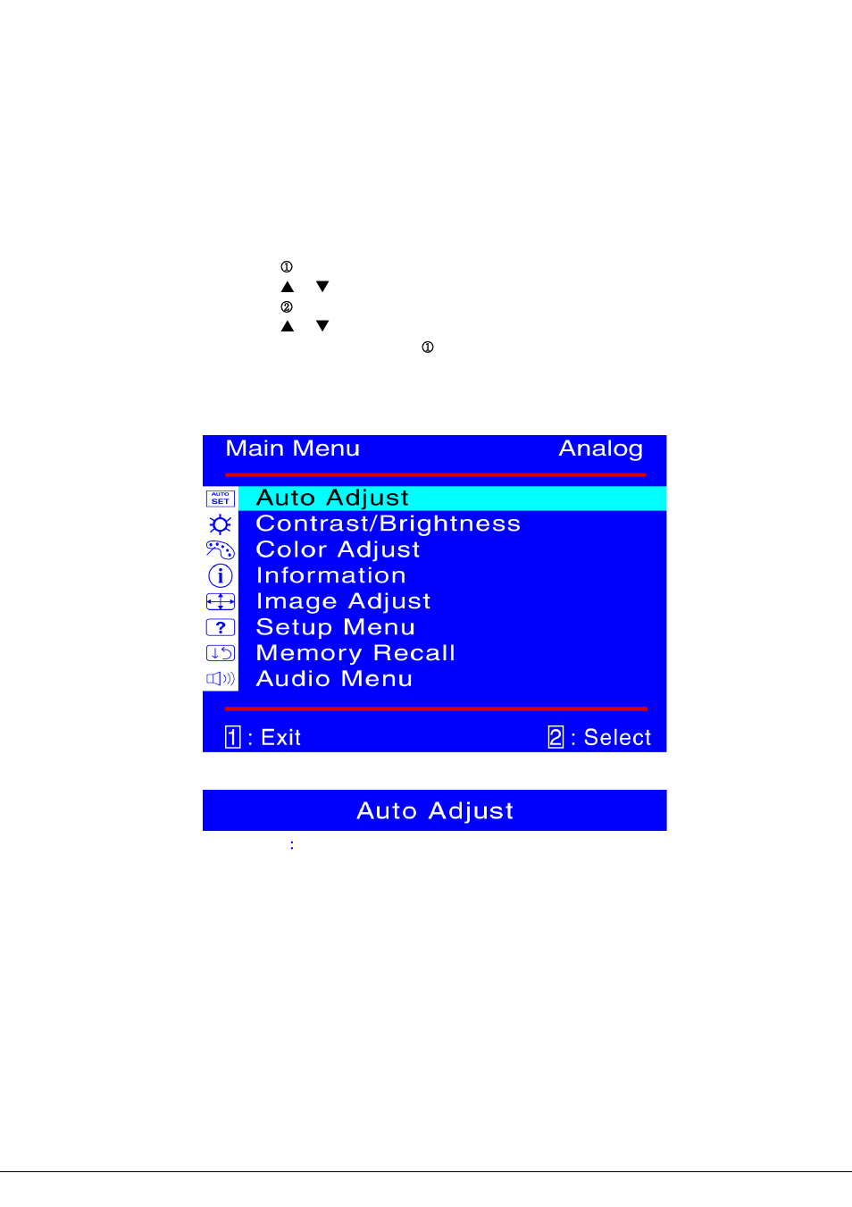 Using osd functions | Hanns.G JG191A User Manual | Page 10 / 21