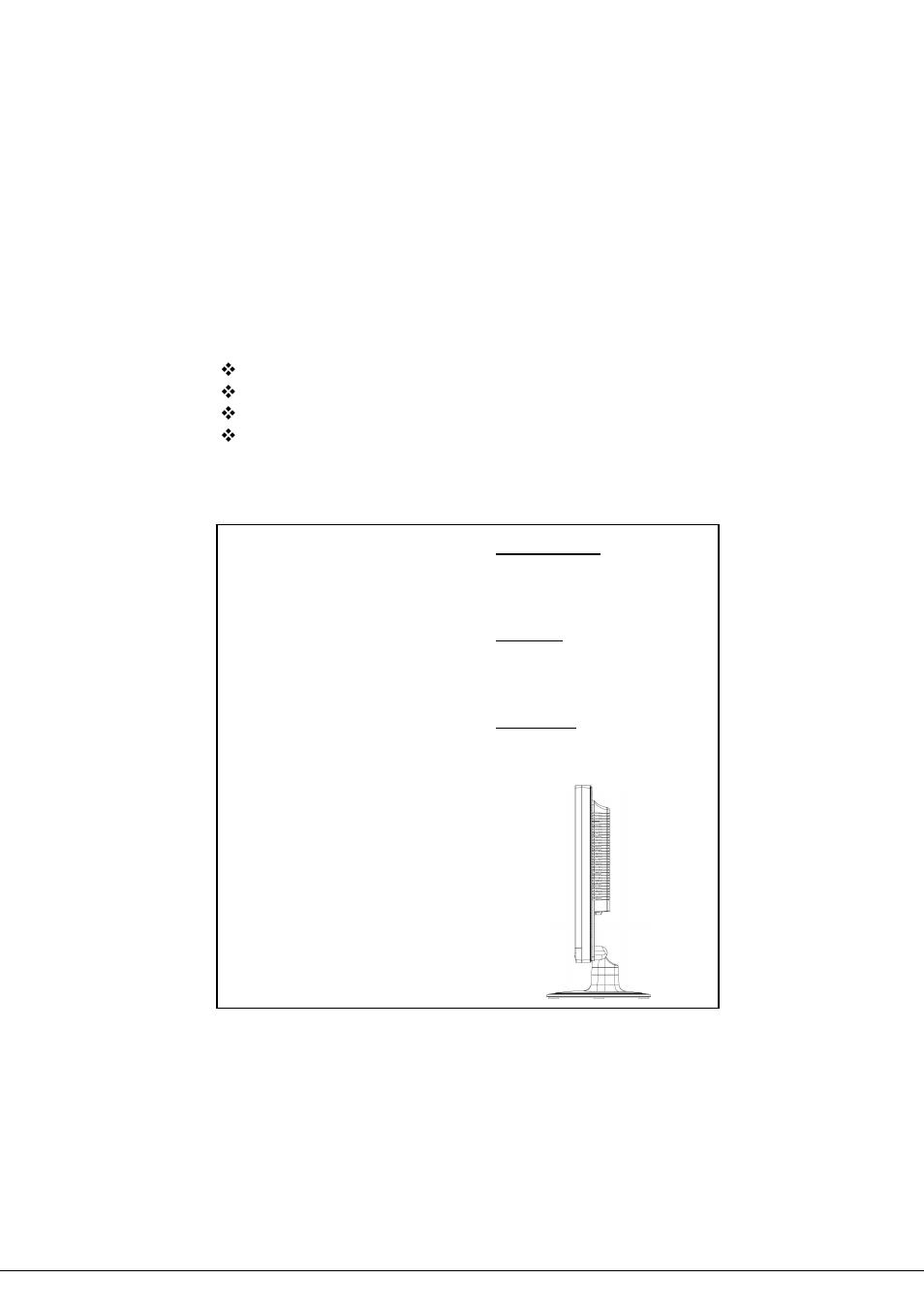 First setup, Quick installation | Hanns.G JG191A User Manual | Page 8 / 21