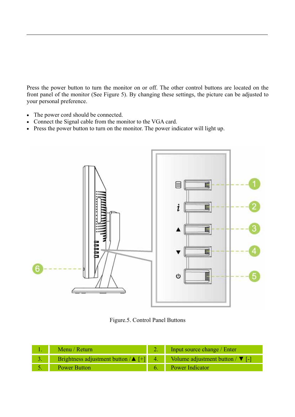 Operating instructions, General instructions | Hanns.G HG281 User Manual | Page 13 / 22