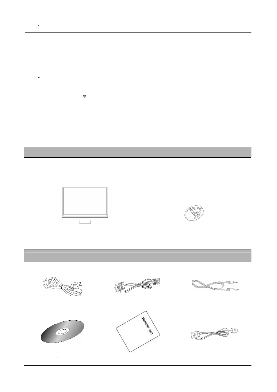 Before you operate the monitor | Hanns.G Hi221 User Manual | Page 8 / 20