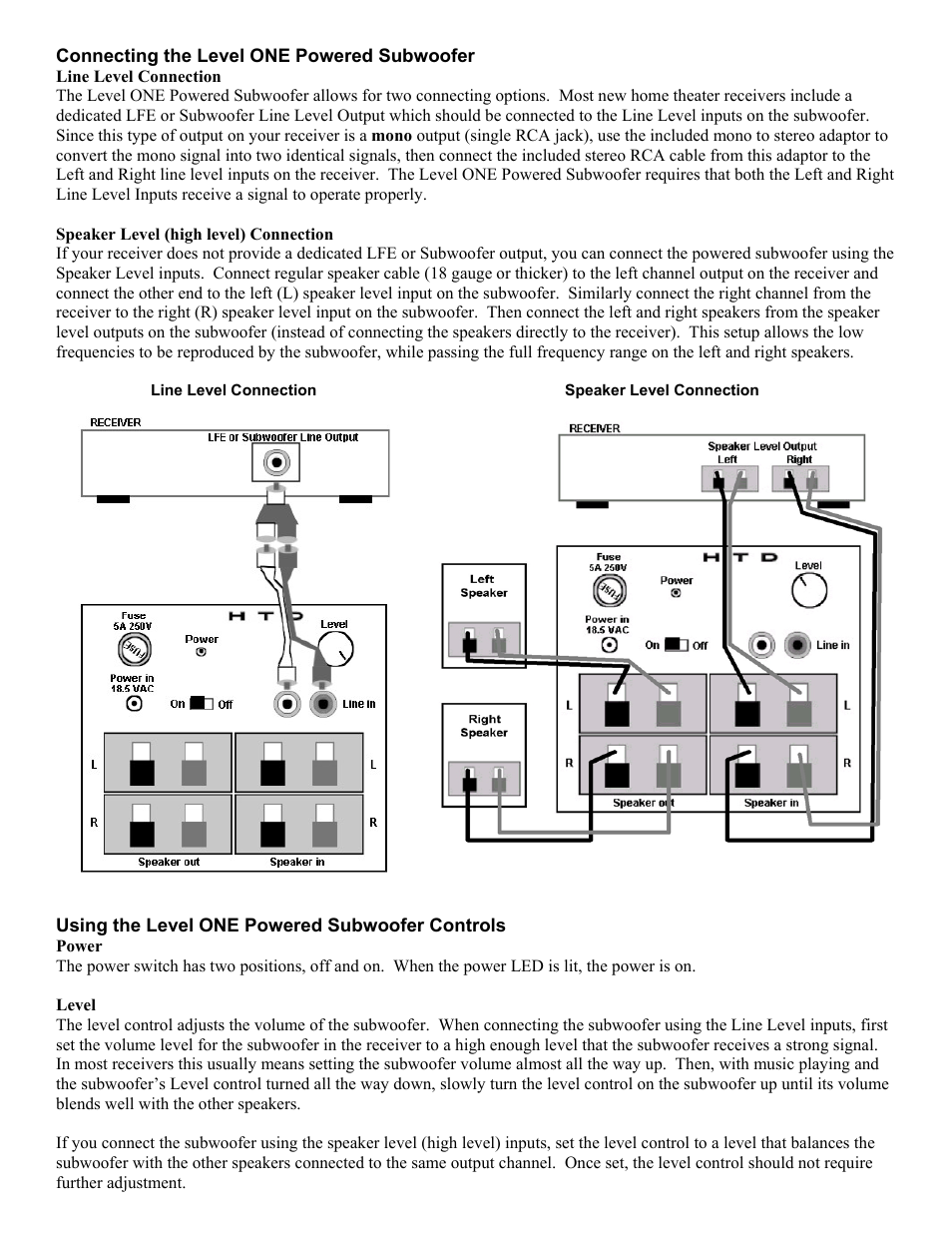 Home Theater Direct HTD-A10 User Manual | Page 3 / 4