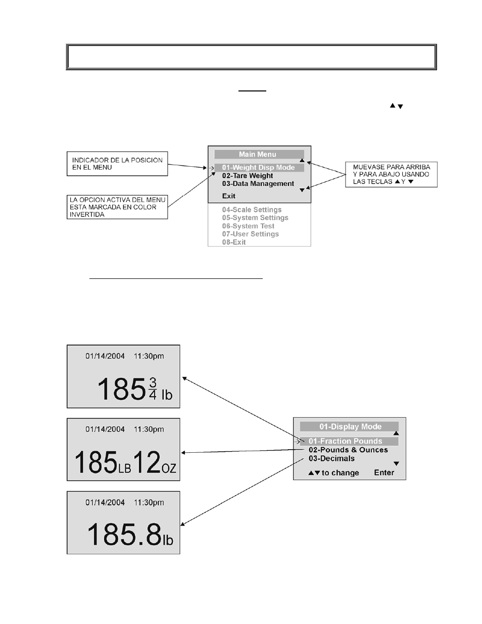 Instrucciones de operación | Health O Meter PRO PLUS 2650KL User Manual | Page 56 / 71