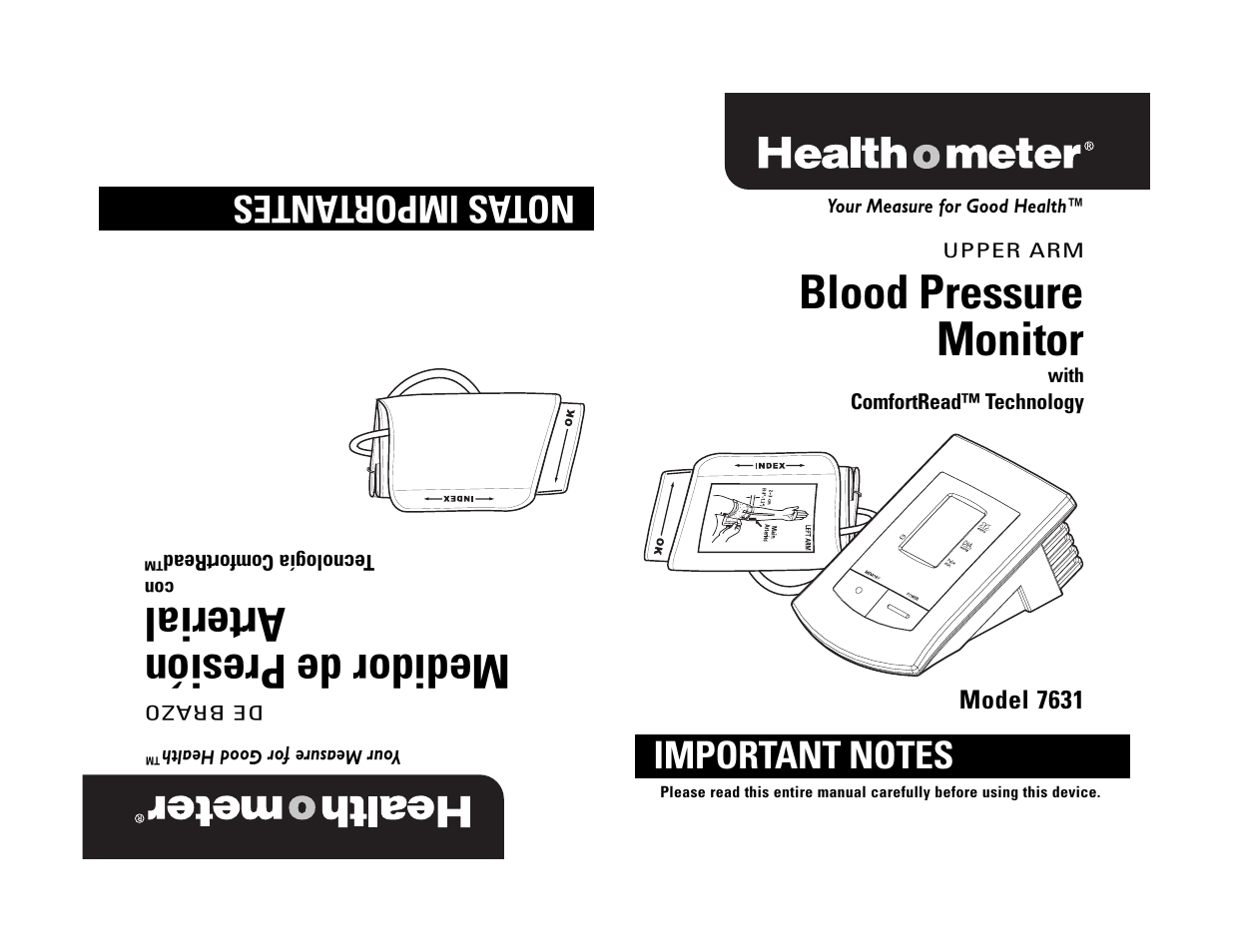 Health O Meter 7631 User Manual | 28 pages