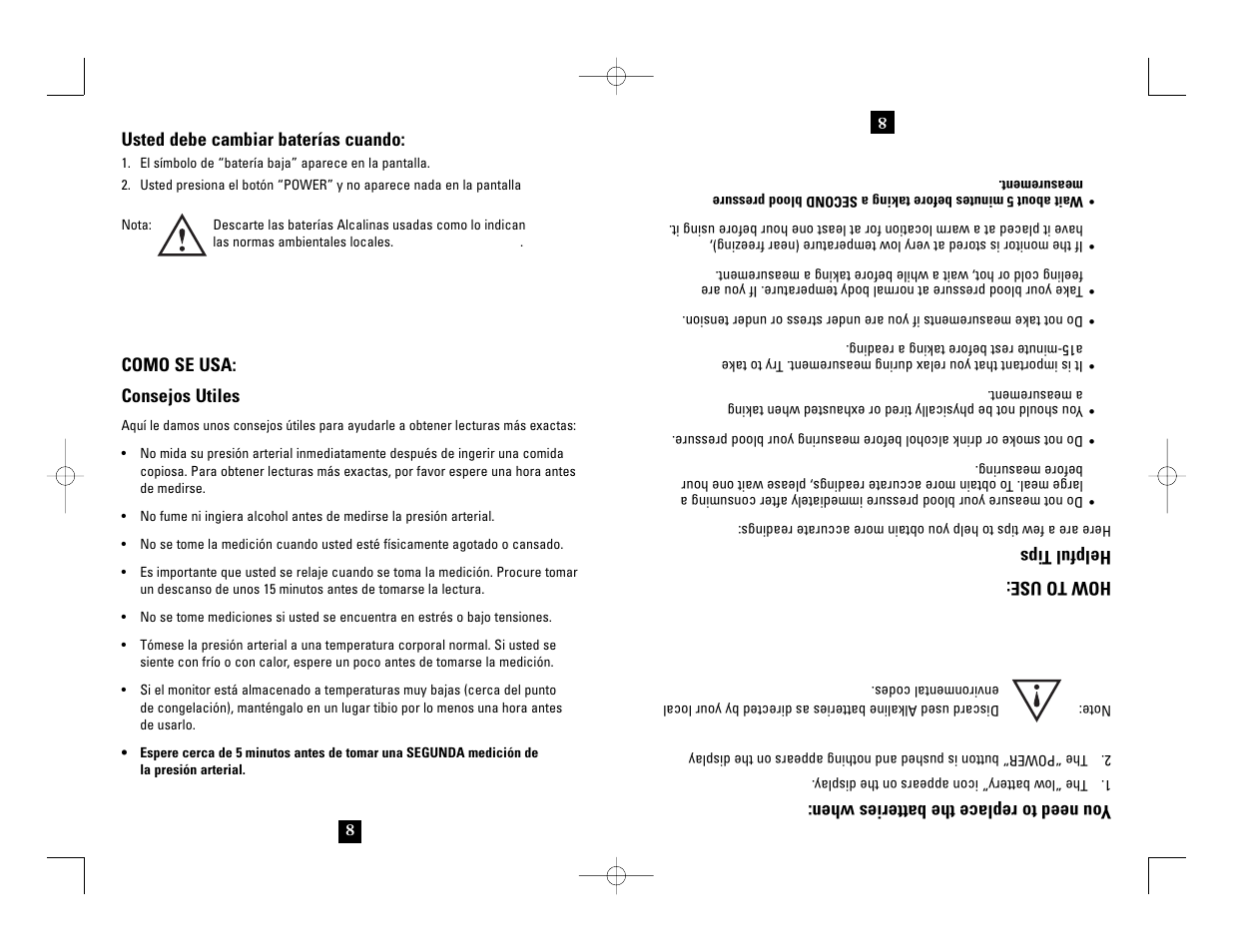 Health O Meter 7631 User Manual | Page 22 / 28