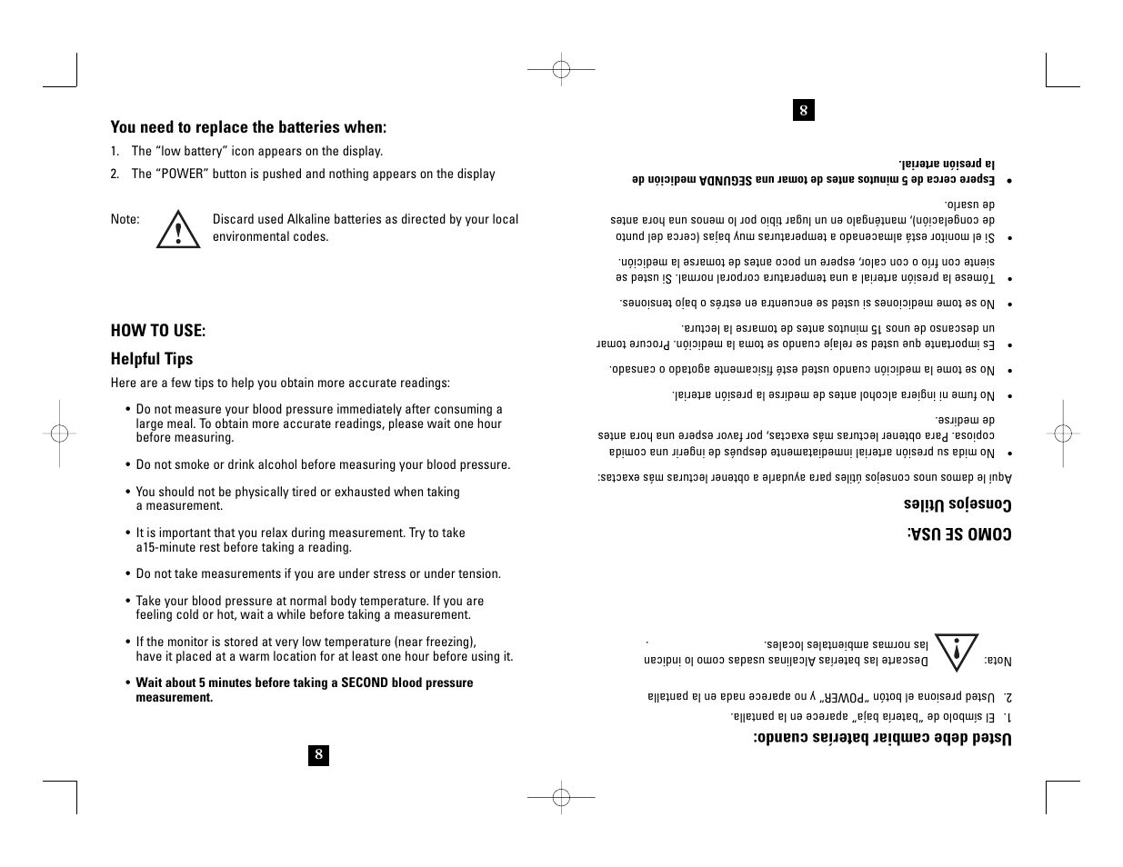 Health O Meter 7631 User Manual | Page 8 / 28
