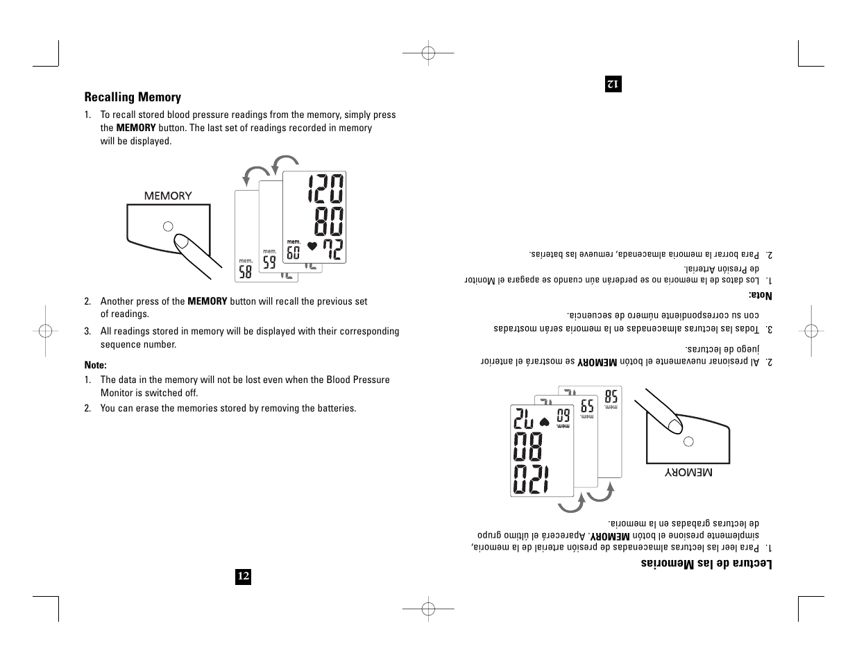 Health O Meter 7630 User Manual | Page 12 / 32