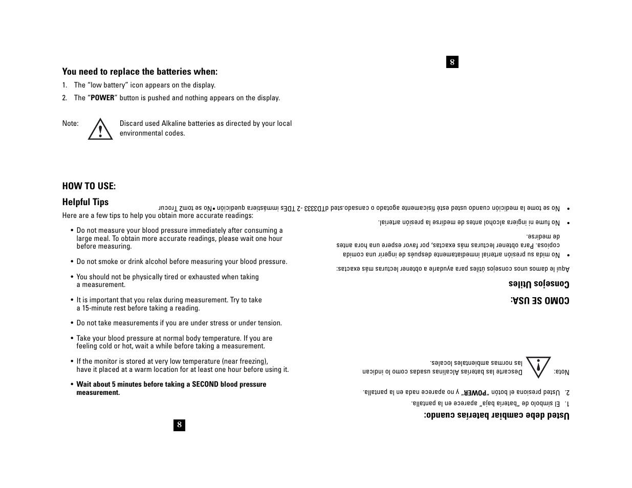 Health O Meter 7630 User Manual | Page 8 / 32
