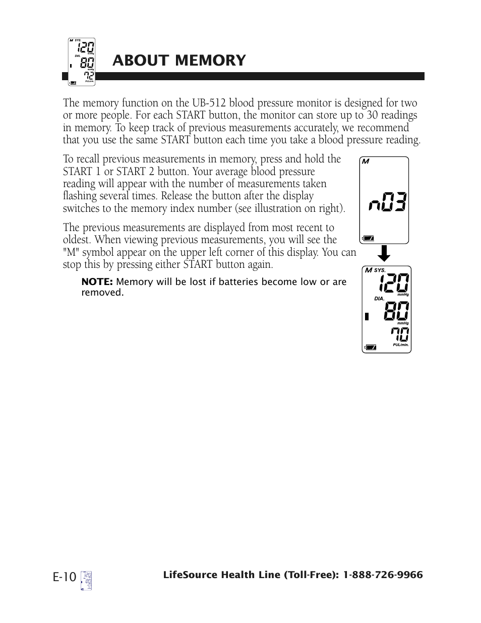 Health O Meter UB-512 User Manual | Page 13 / 23