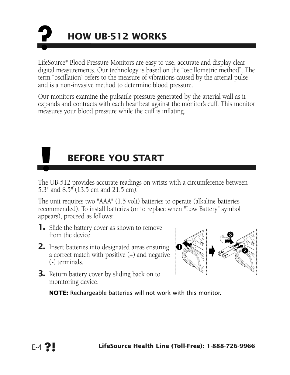 Health O Meter UB-512 User Manual | Page 7 / 23
