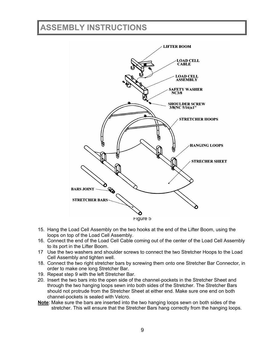 Assembly instructions | Health O Meter PROPLUS 2000KL User Manual | Page 10 / 29