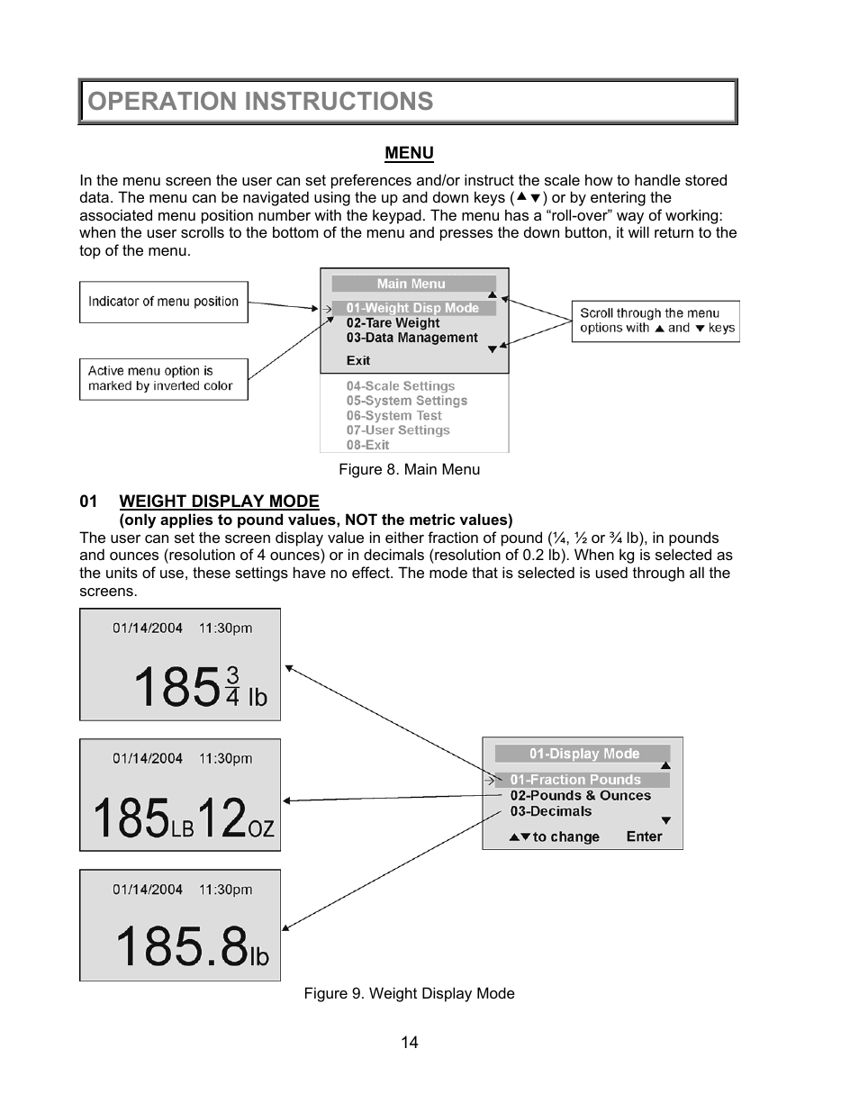 Operation instructions | Health O Meter PROPLUS 2000KL User Manual | Page 15 / 29