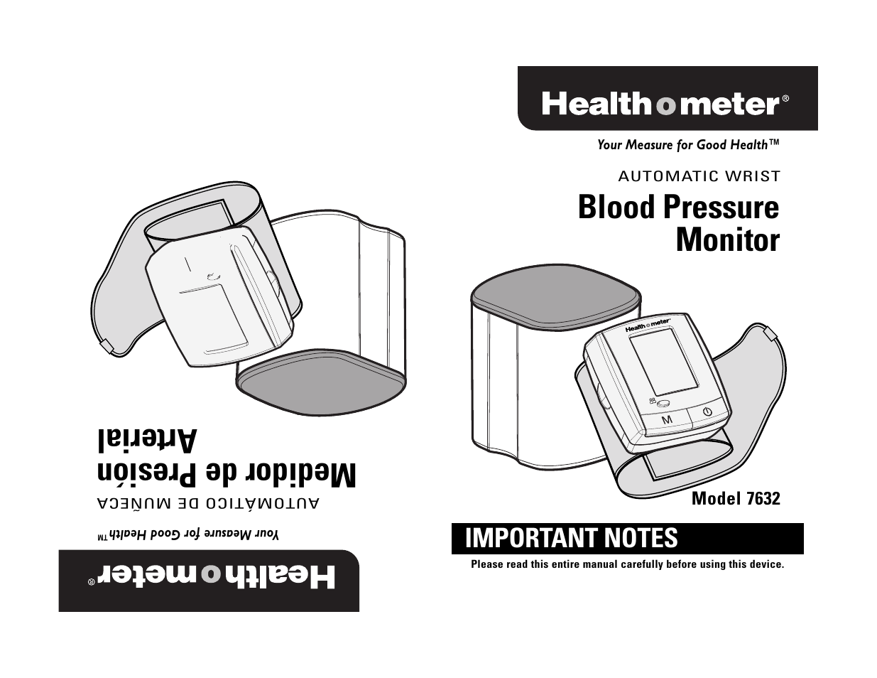 Health O Meter 7632 User Manual | 42 pages